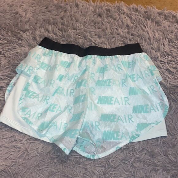Nike Air Turquoise Running Shorts - Picture 4 of 6